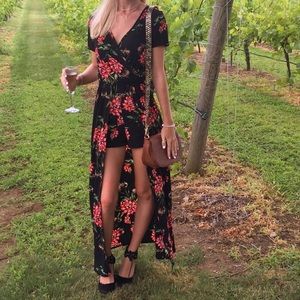 Floral jumpsuit